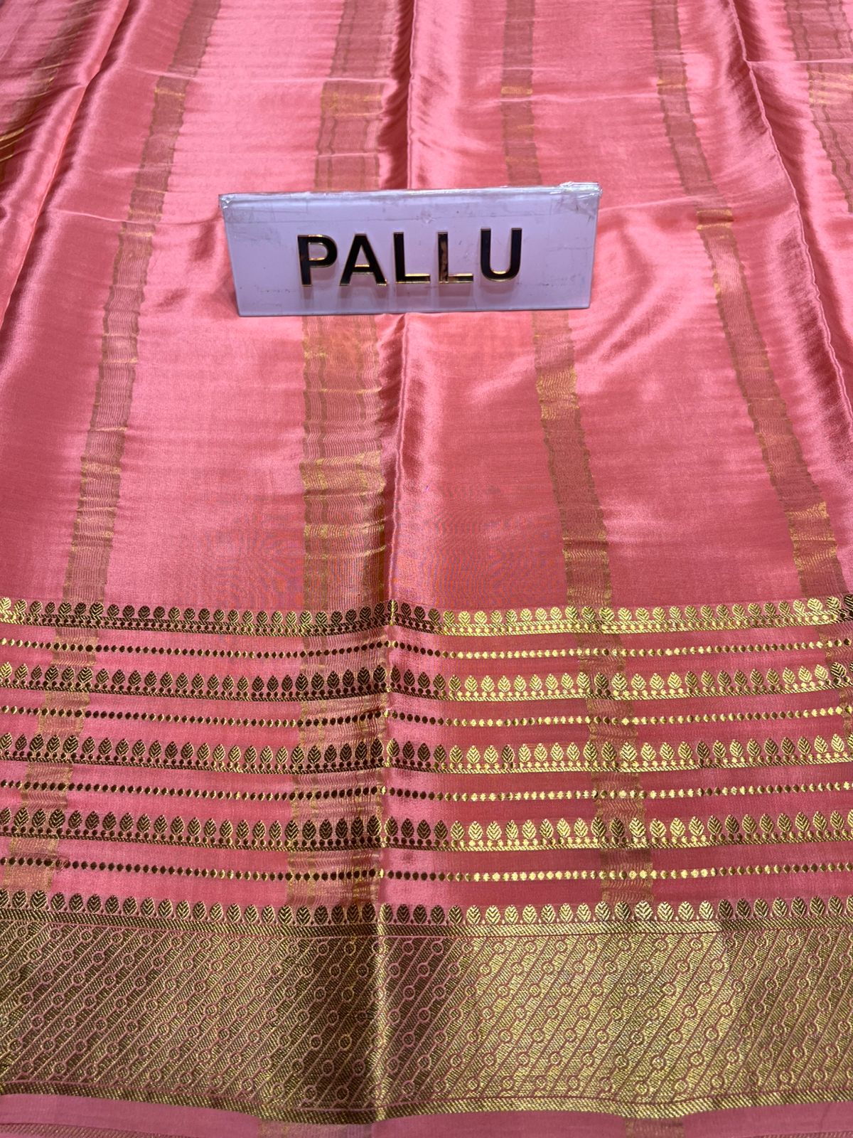 Pure Mysore Silk Saree.