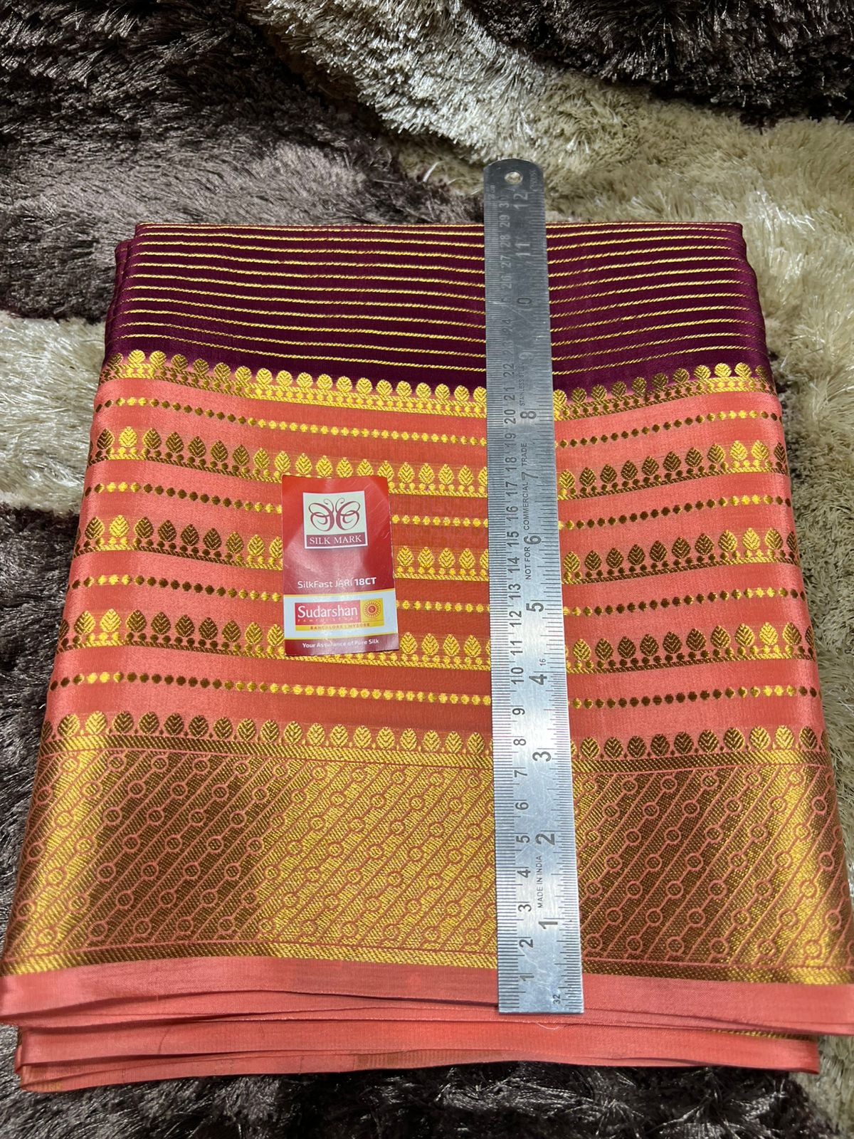 Pure Mysore Silk Saree.