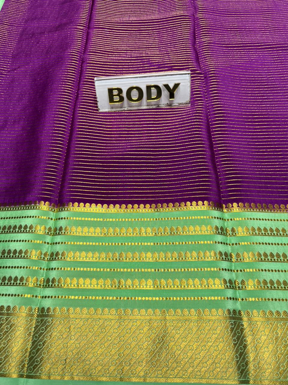 Pure Mysore Silk Saree.