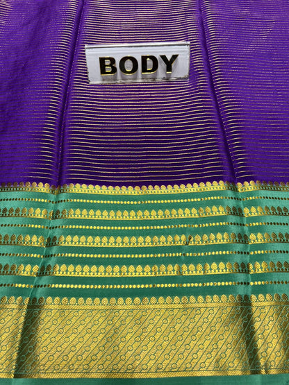 Pure Mysore Silk Saree.