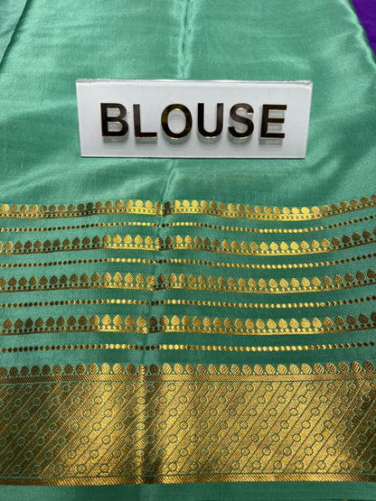 Pure Mysore Silk Saree.
