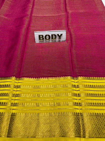 Pure Mysore Silk Saree.