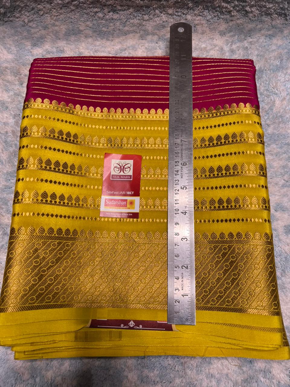 Pure Mysore Silk Saree.