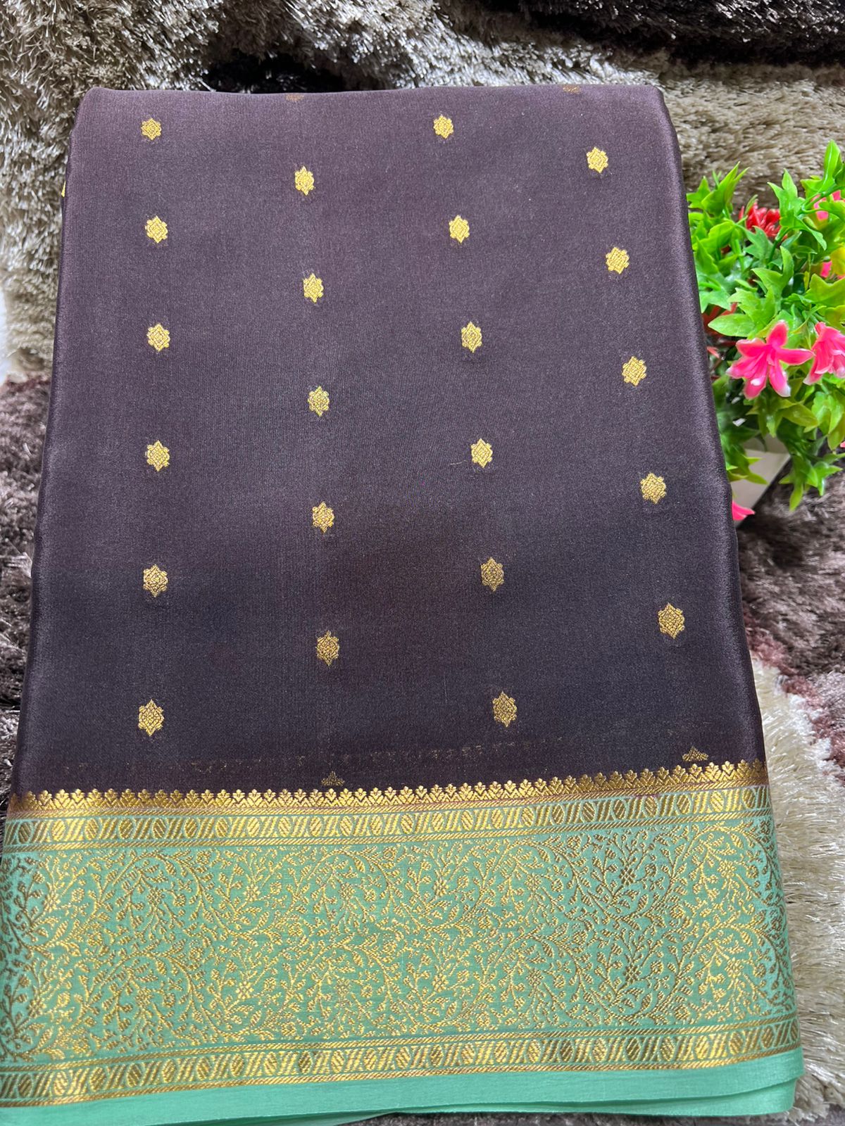 Pure Mysore Silk Saree.