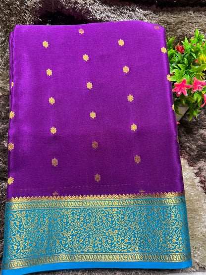 Pure Mysore Silk Saree.
