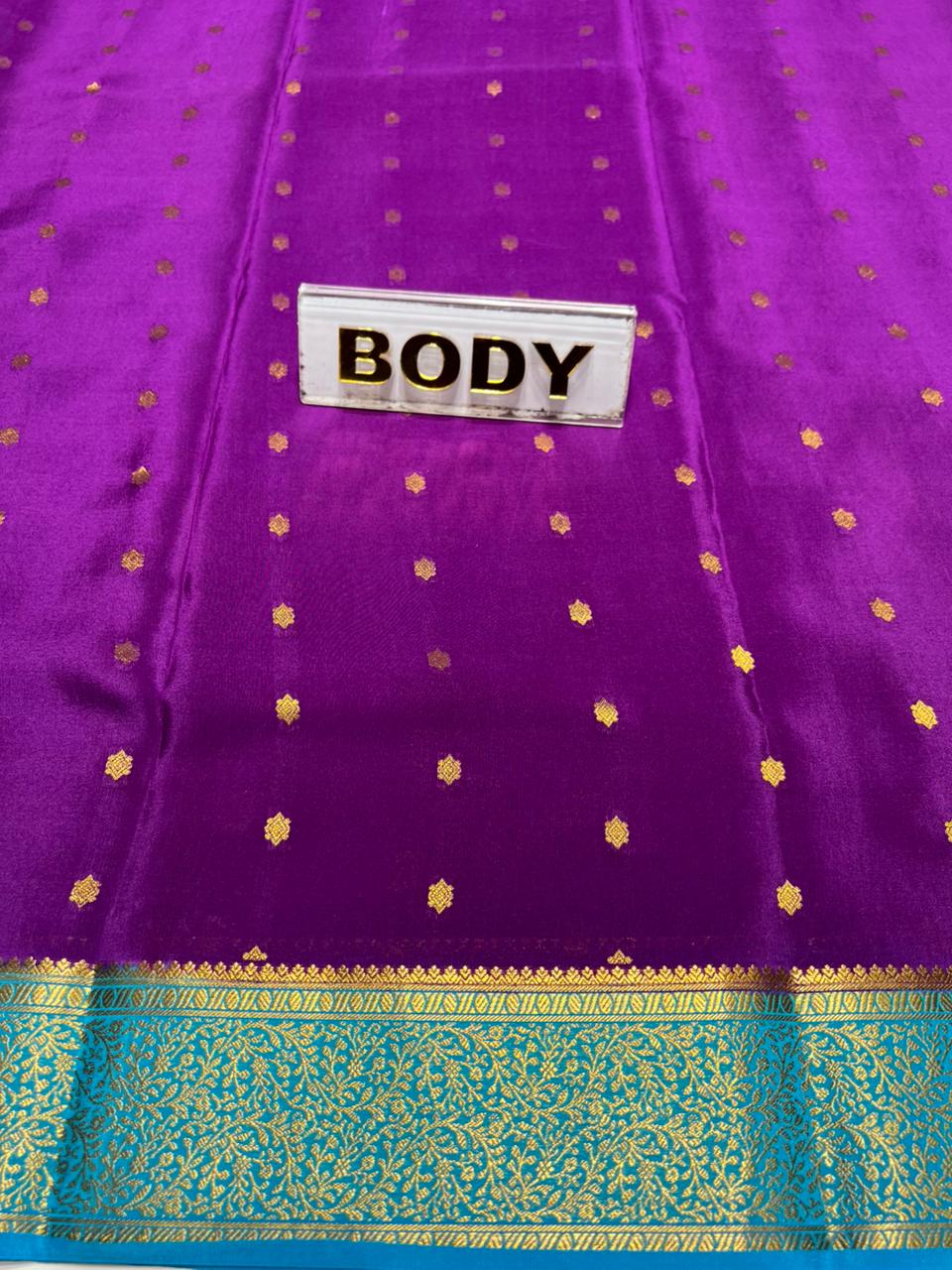 Pure Mysore Silk Saree.