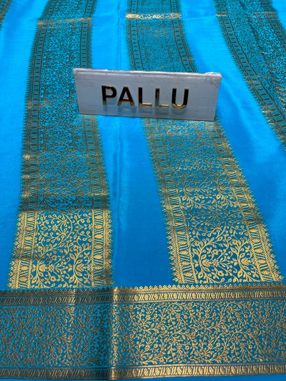 Pure Mysore Silk Saree.