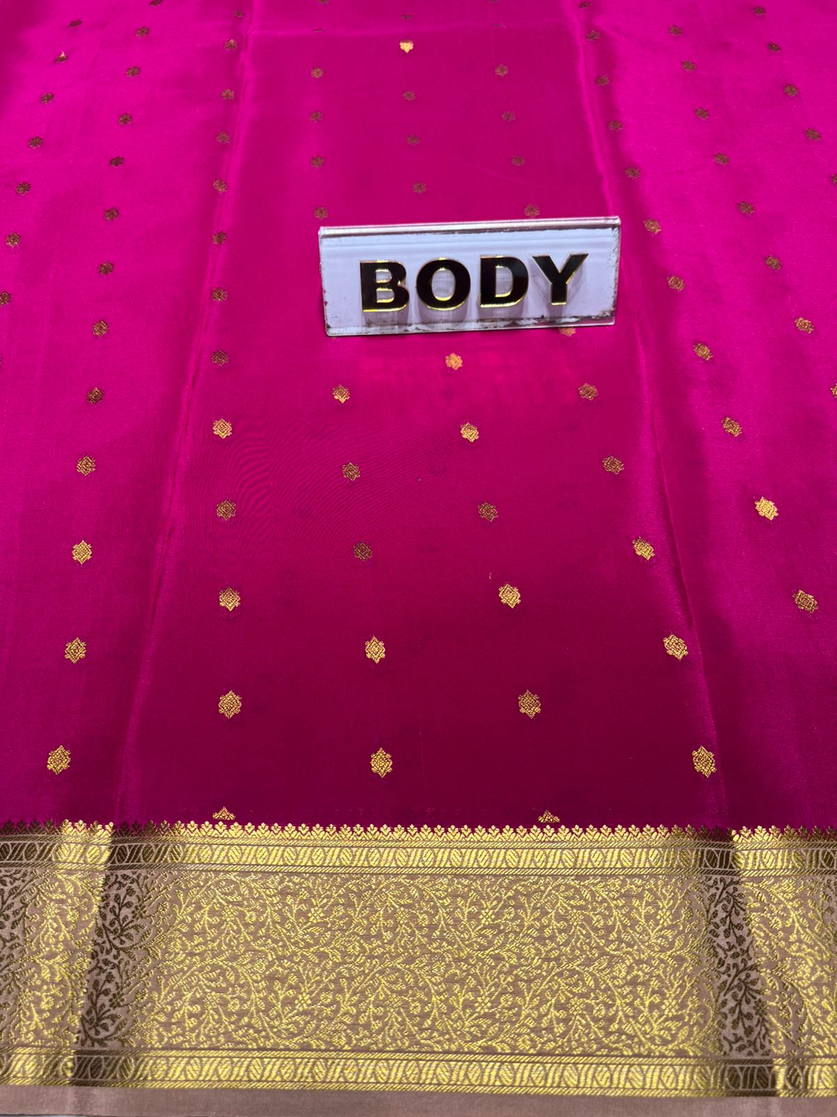 Pure Mysore Silk Saree.