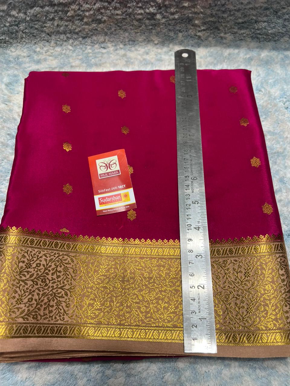 Pure Mysore Silk Saree.