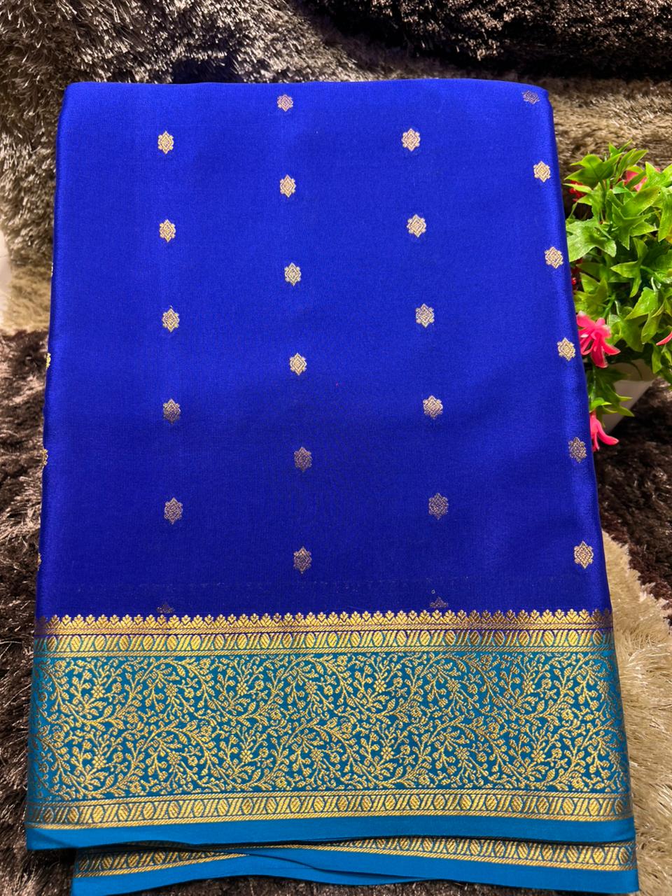 Pure Mysore Silk Saree.