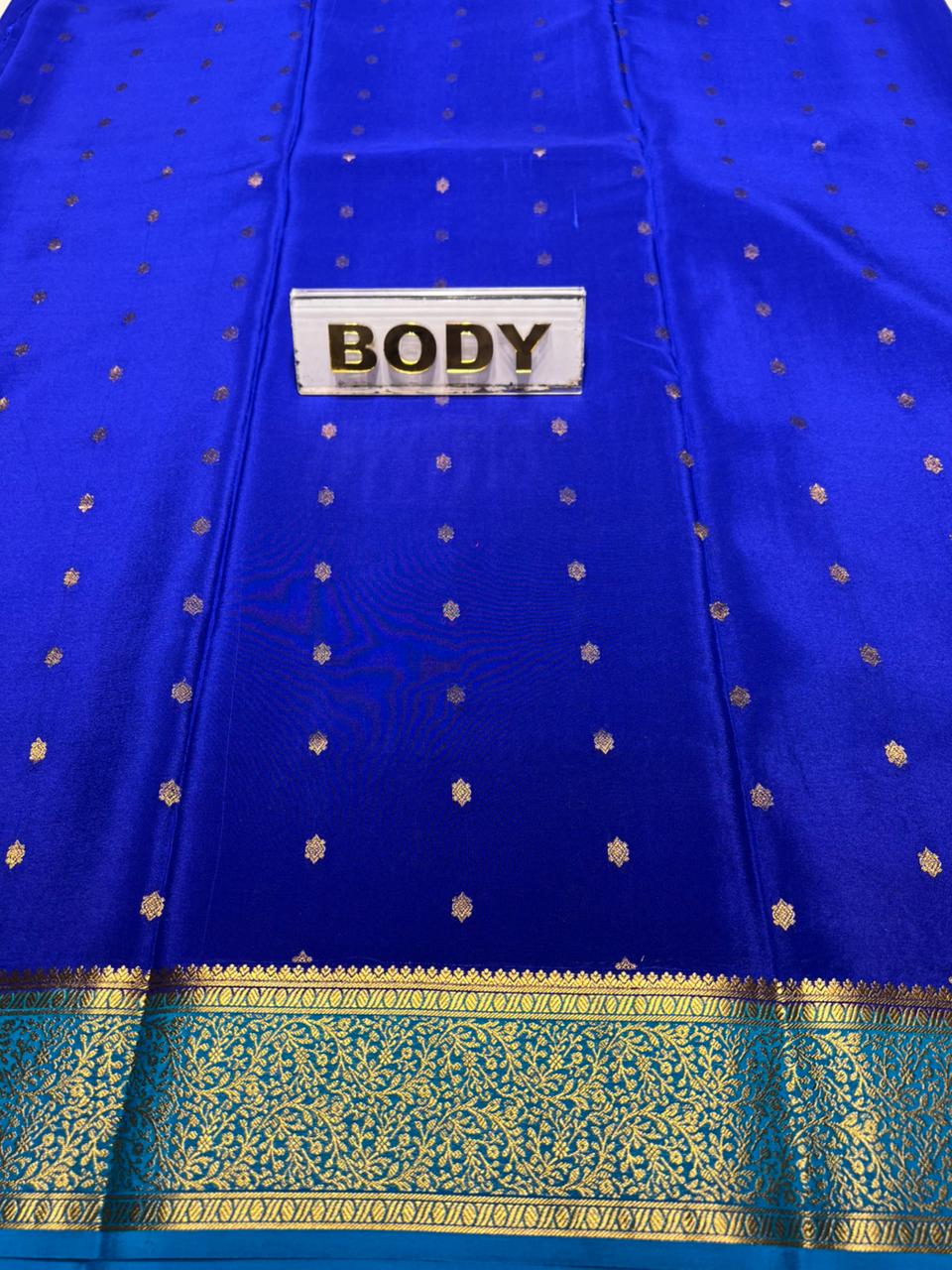 Pure Mysore Silk Saree.