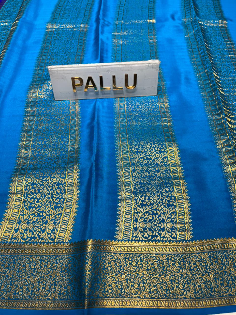 Pure Mysore Silk Saree.