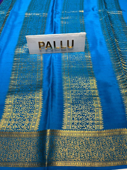 Pure Mysore Silk Saree.