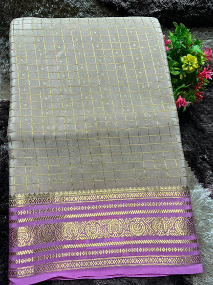 Pure Mysore Silk Saree.