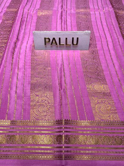 Pure Mysore Silk Saree.