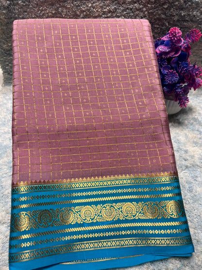 Pure Mysore Silk Saree.