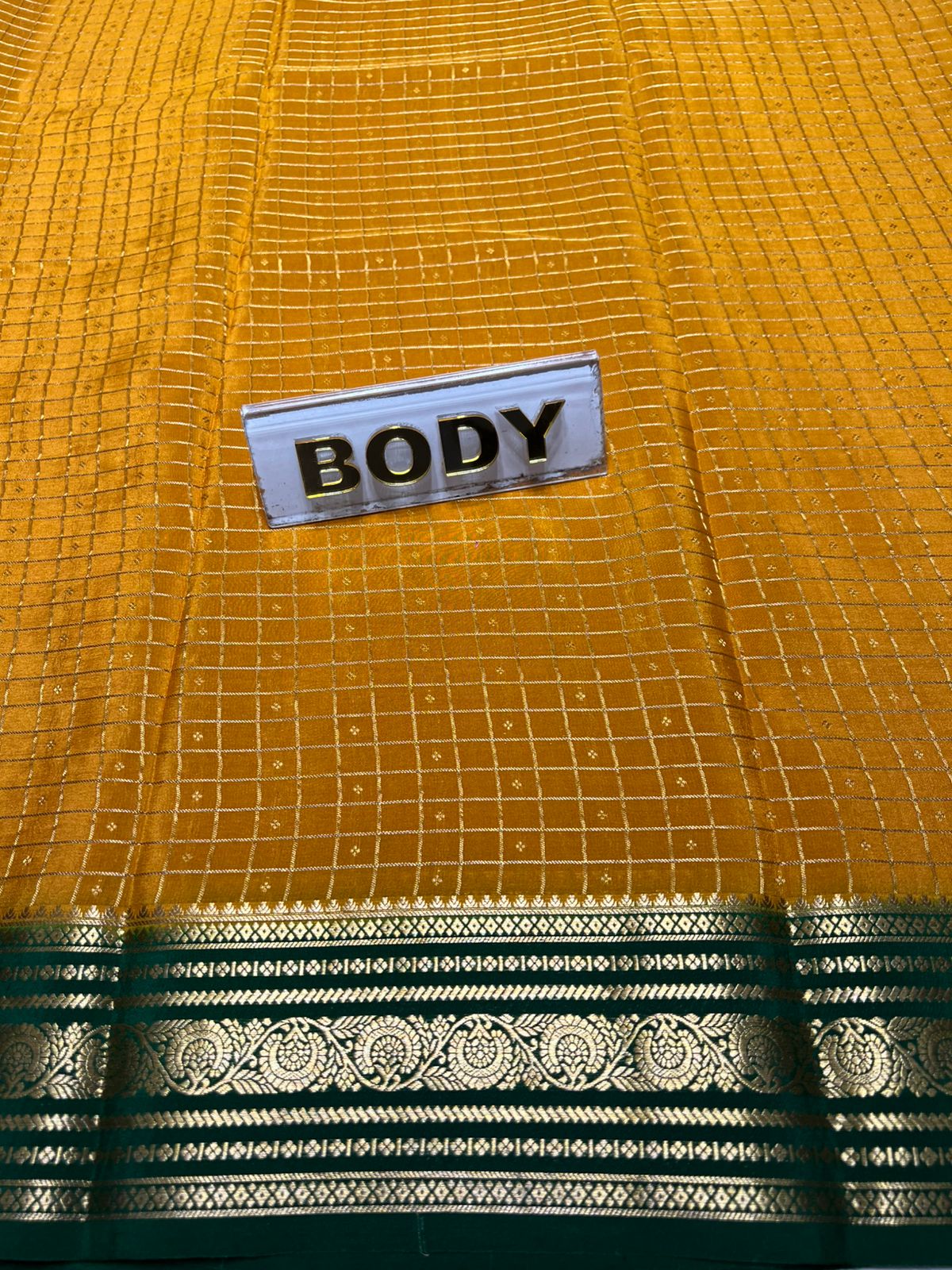 Pure Mysore Silk Saree.