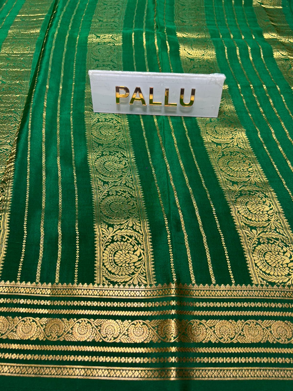 Pure Mysore Silk Saree.