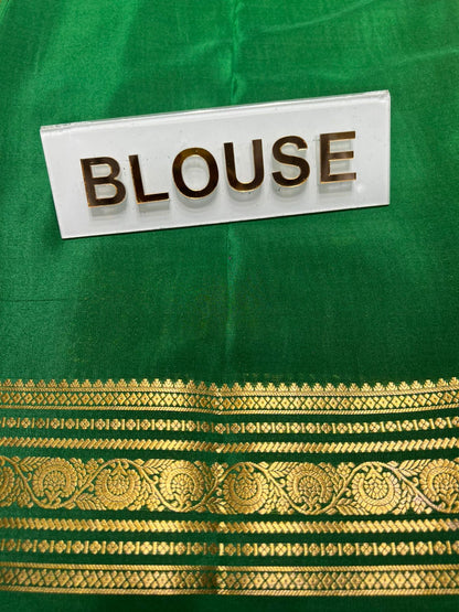 Pure Mysore Silk Saree.