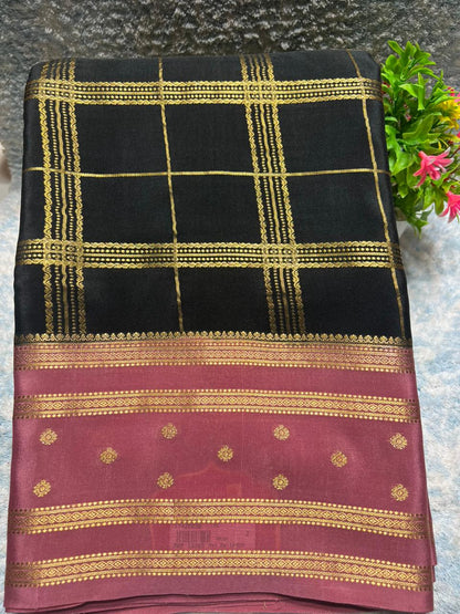Pure Mysore Silk Saree.