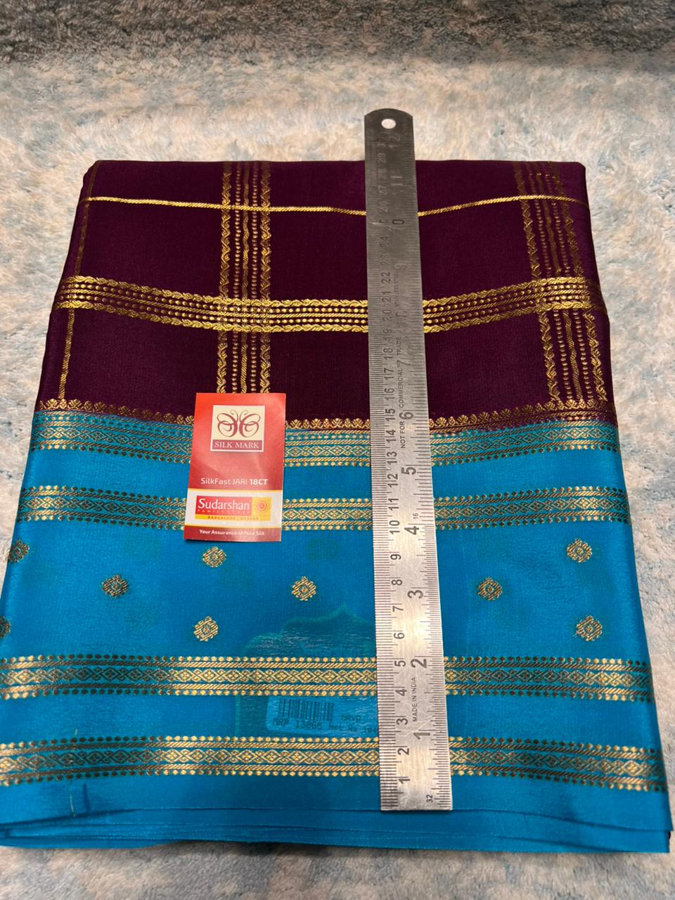 Pure Mysore Silk Saree.