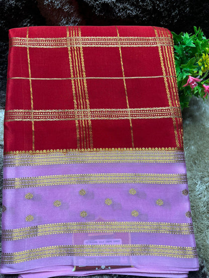 Pure Mysore Silk Saree.