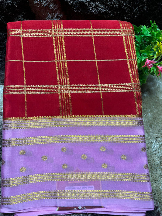 Pure Mysore Silk Saree.