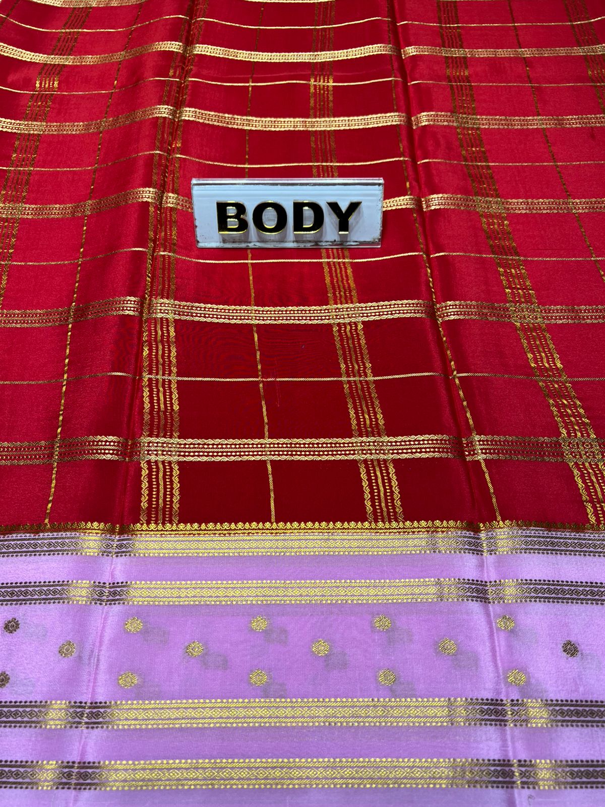 Pure Mysore Silk Saree.