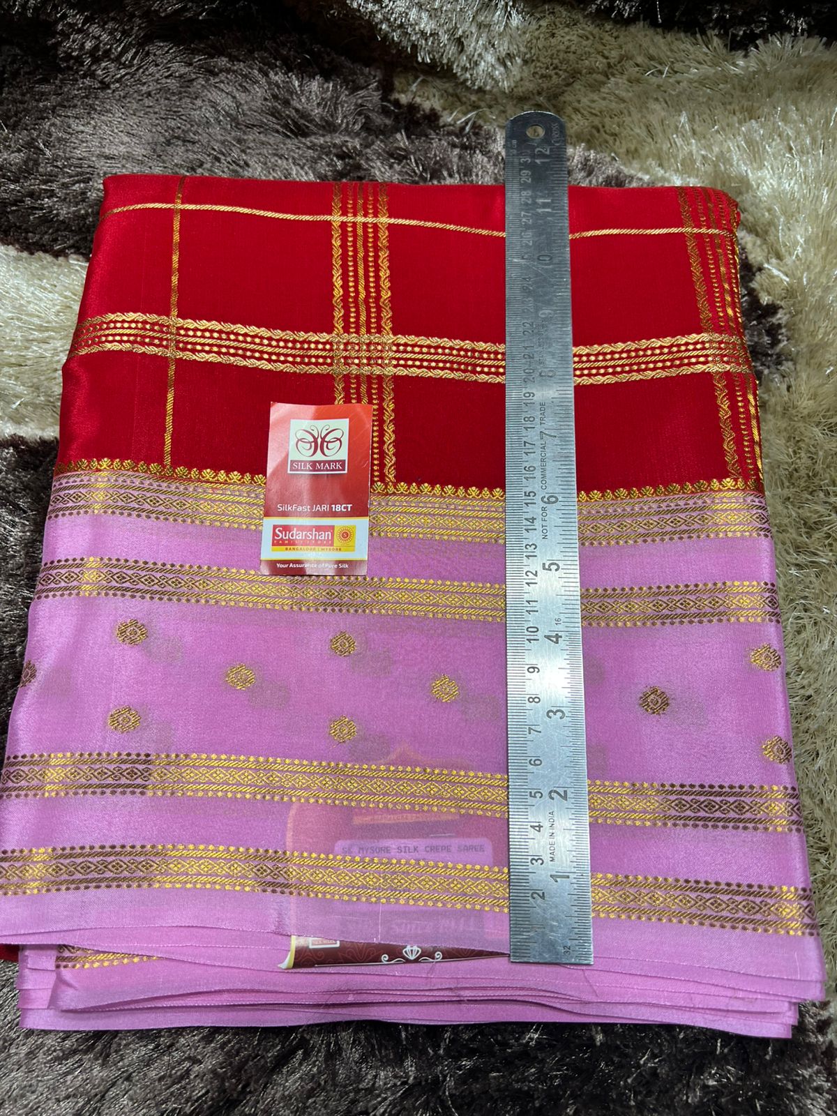 Pure Mysore Silk Saree.
