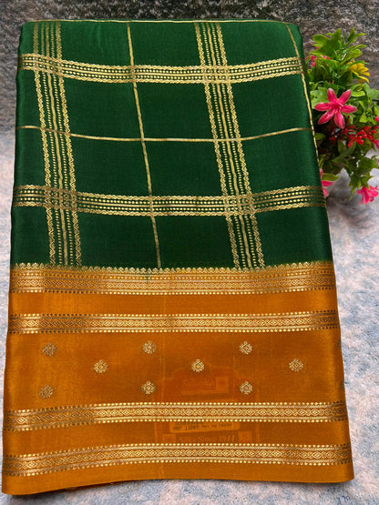 Pure Mysore Silk Saree.