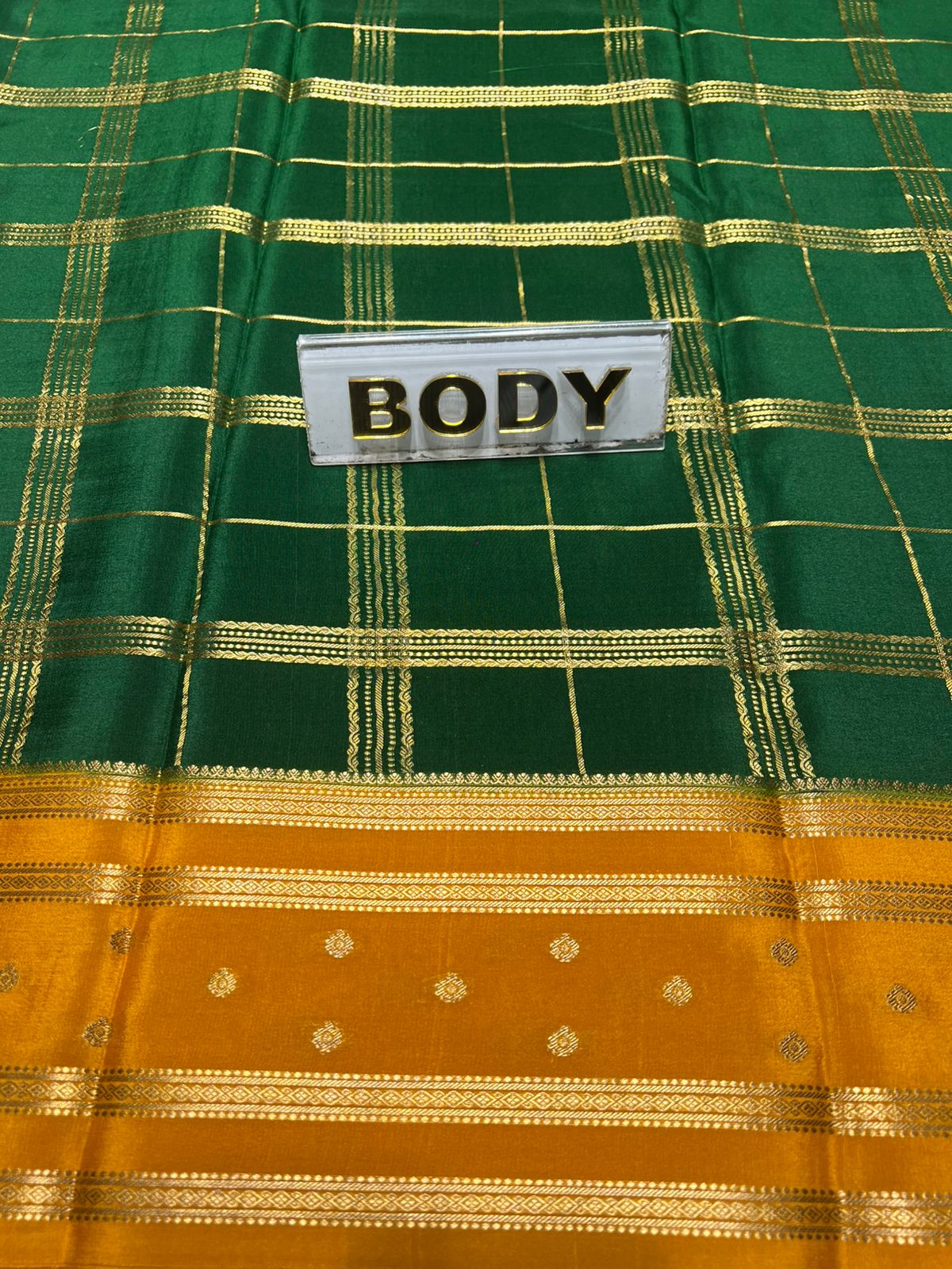 Pure Mysore Silk Saree.