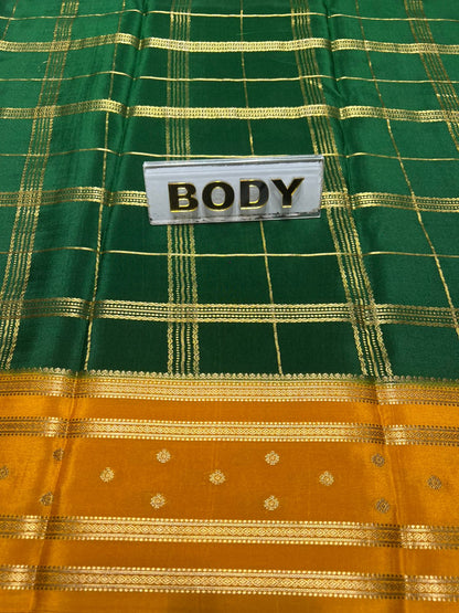 Pure Mysore Silk Saree.