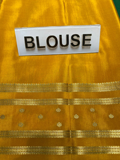 Pure Mysore Silk Saree.