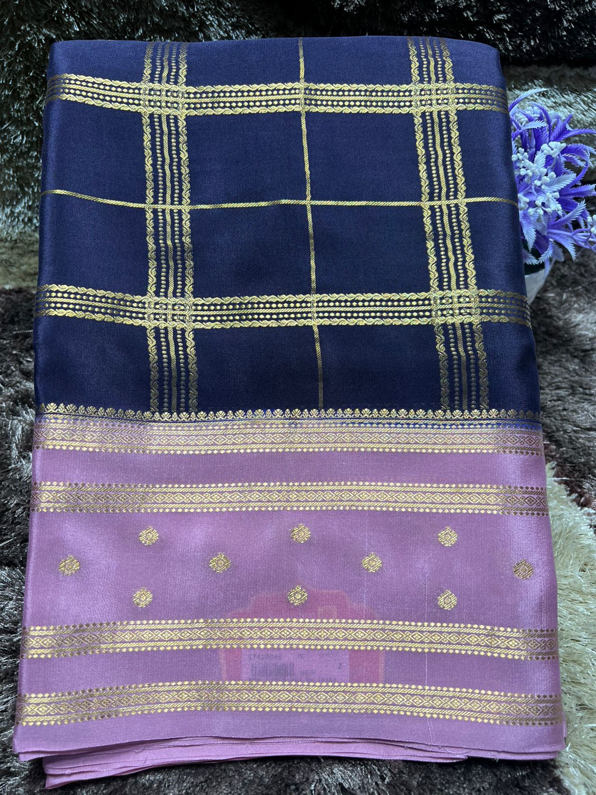 Pure Mysore Silk Saree.