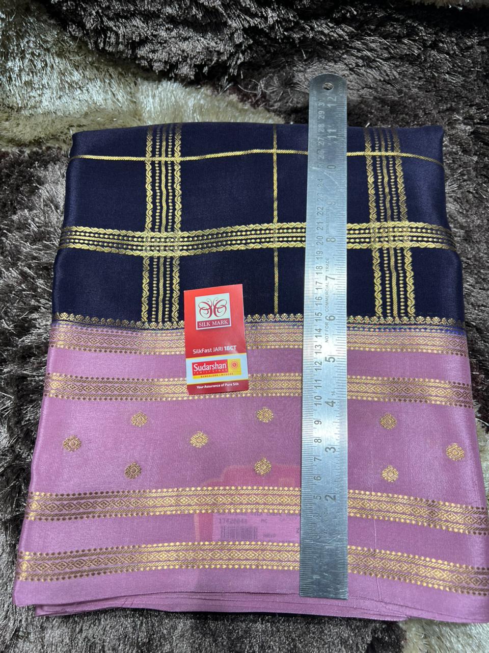 Pure Mysore Silk Saree.