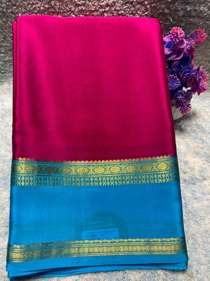 Pure Mysore Silk Saree.
