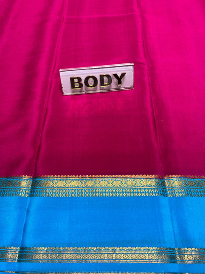 Pure Mysore Silk Saree.