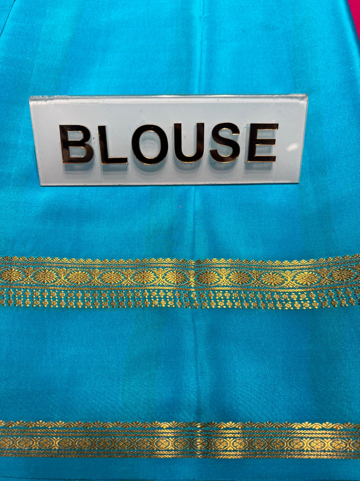 Pure Mysore Silk Saree.