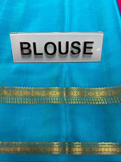 Pure Mysore Silk Saree.
