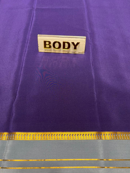 Pure Mysore Silk Saree.