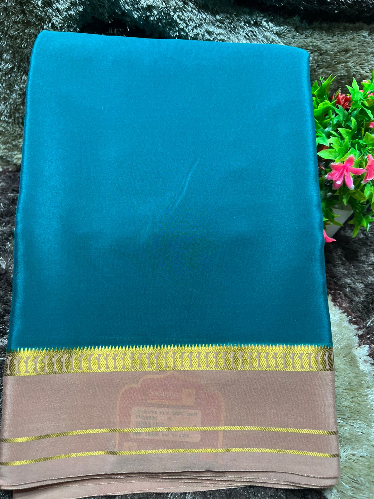 Pure Mysore Silk Saree.