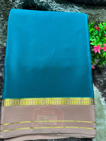 Pure Mysore Silk Saree.
