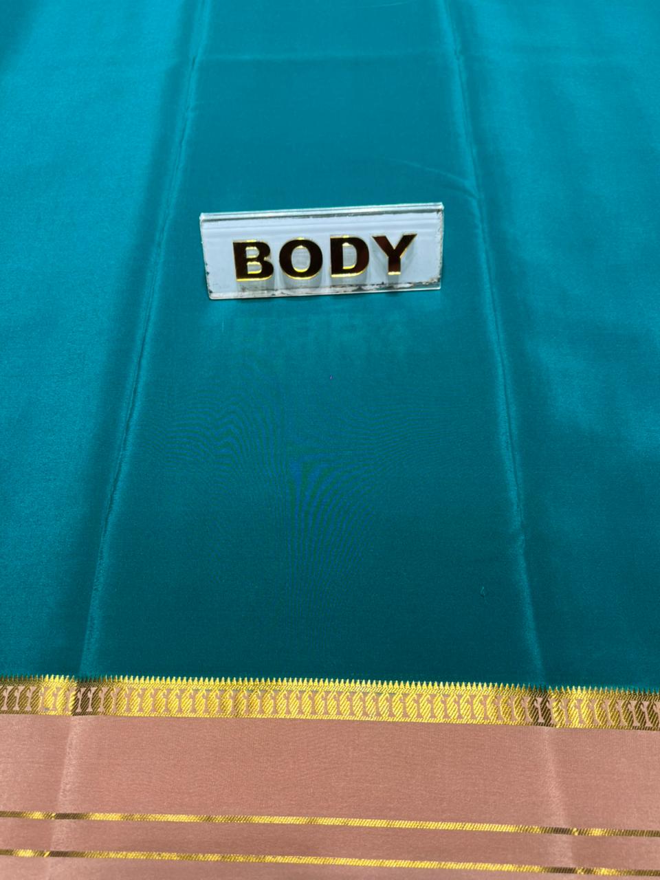 Pure Mysore Silk Saree.
