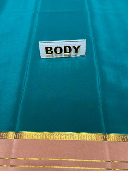 Pure Mysore Silk Saree.