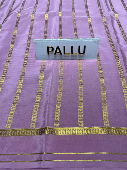 Pure Mysore Silk Saree.
