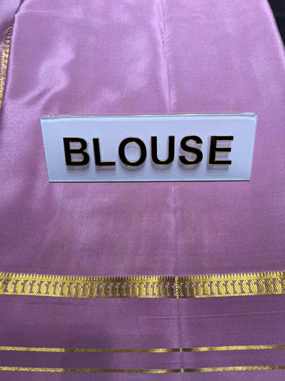 Pure Mysore Silk Saree.