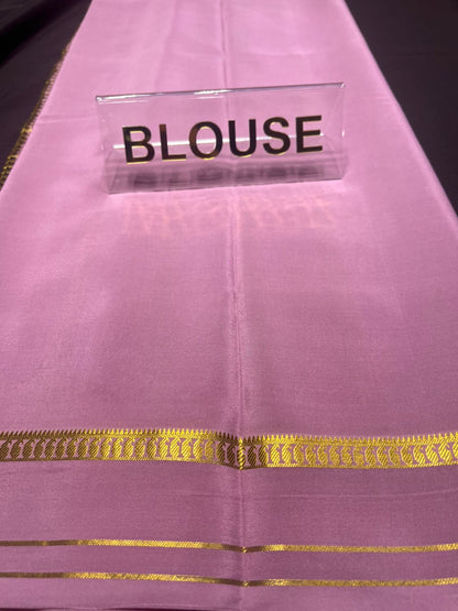 Pure Mysore Silk Saree.