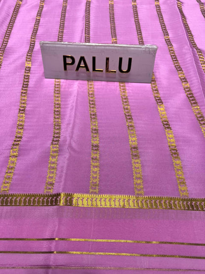 Pure Mysore Silk Saree.