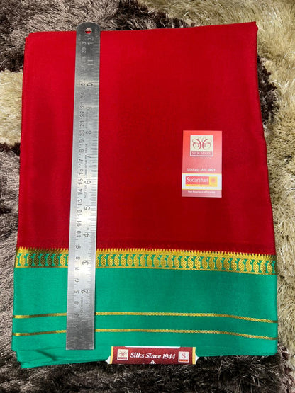 Pure Mysore Silk Saree.
