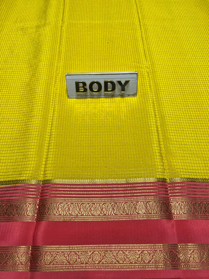 Pure Mysore Silk Saree.